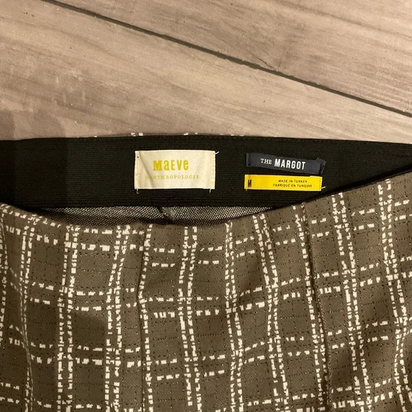 Maeve Plaid Kick Boot Cut The Margot Pants - Picture 5 of 6